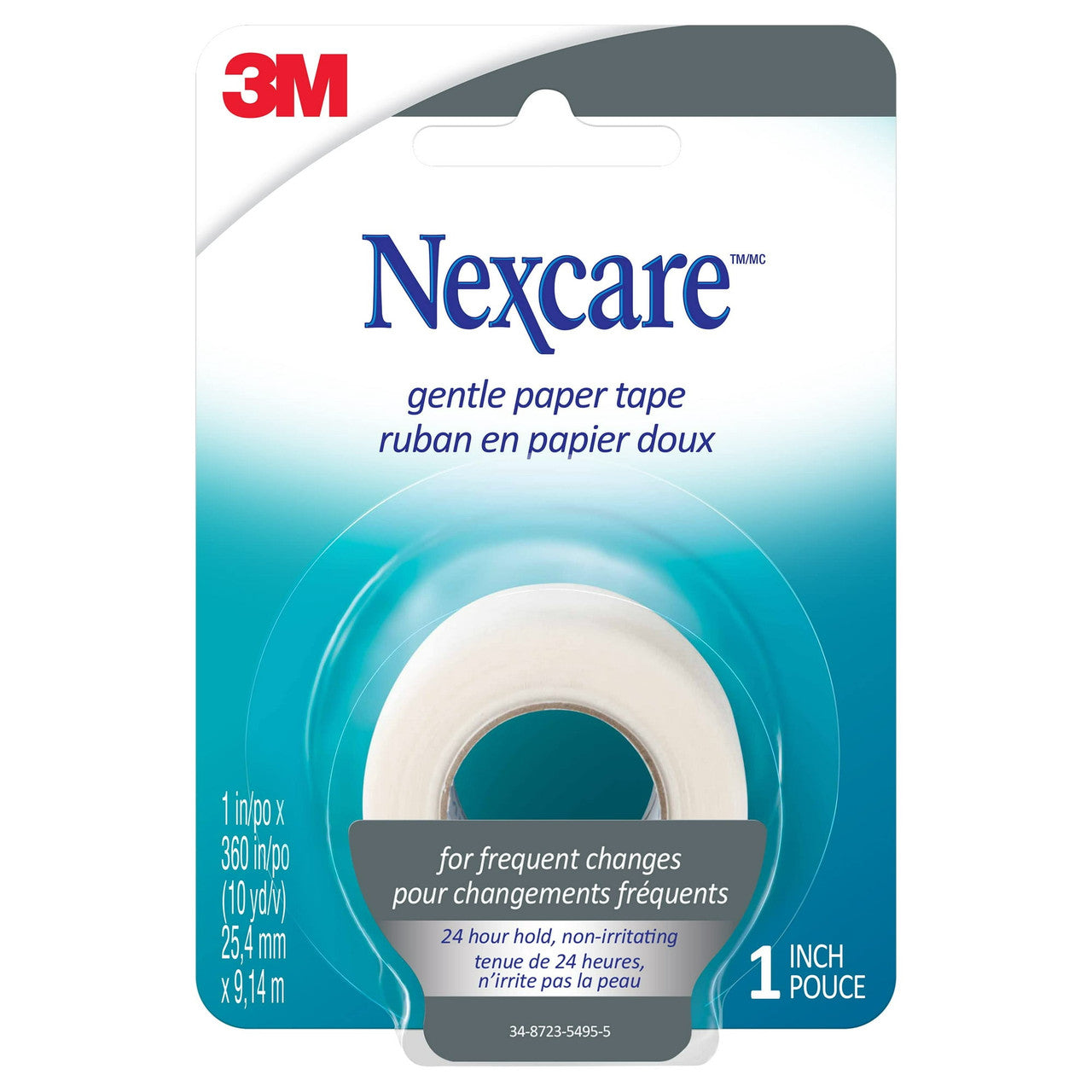 Nexcare First Aid Gentle Paper Tape, 1 Ea